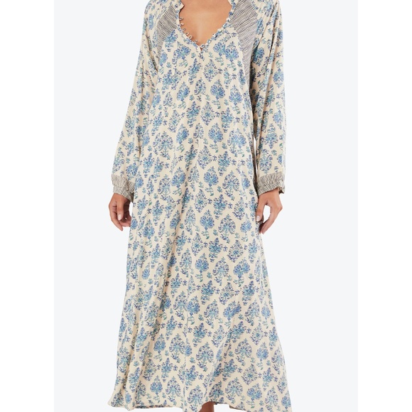 Natalie Martin Dresses & Skirts - Natalie Martin Fiore Maxi Dress in Cyprus Blue